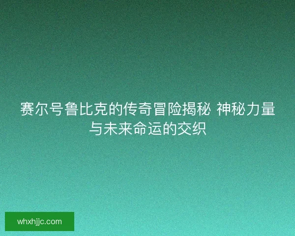 赛尔号鲁比克的传奇冒险揭秘 神秘力量与未来命运的交织